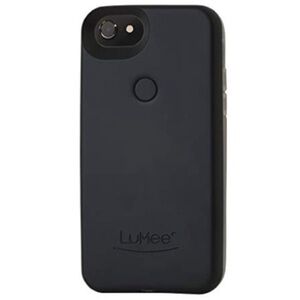 Lumee Black Ring Light IPhone 7/8+ Case